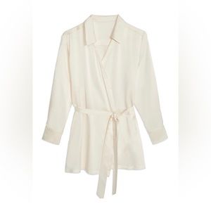 NWT WEWOREWHAT Silk Dani Robe